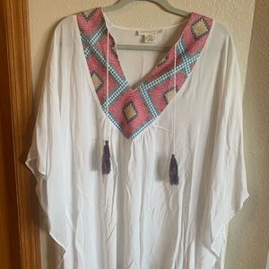 Lovestitch Boho Embroidered Swimsuit Cover